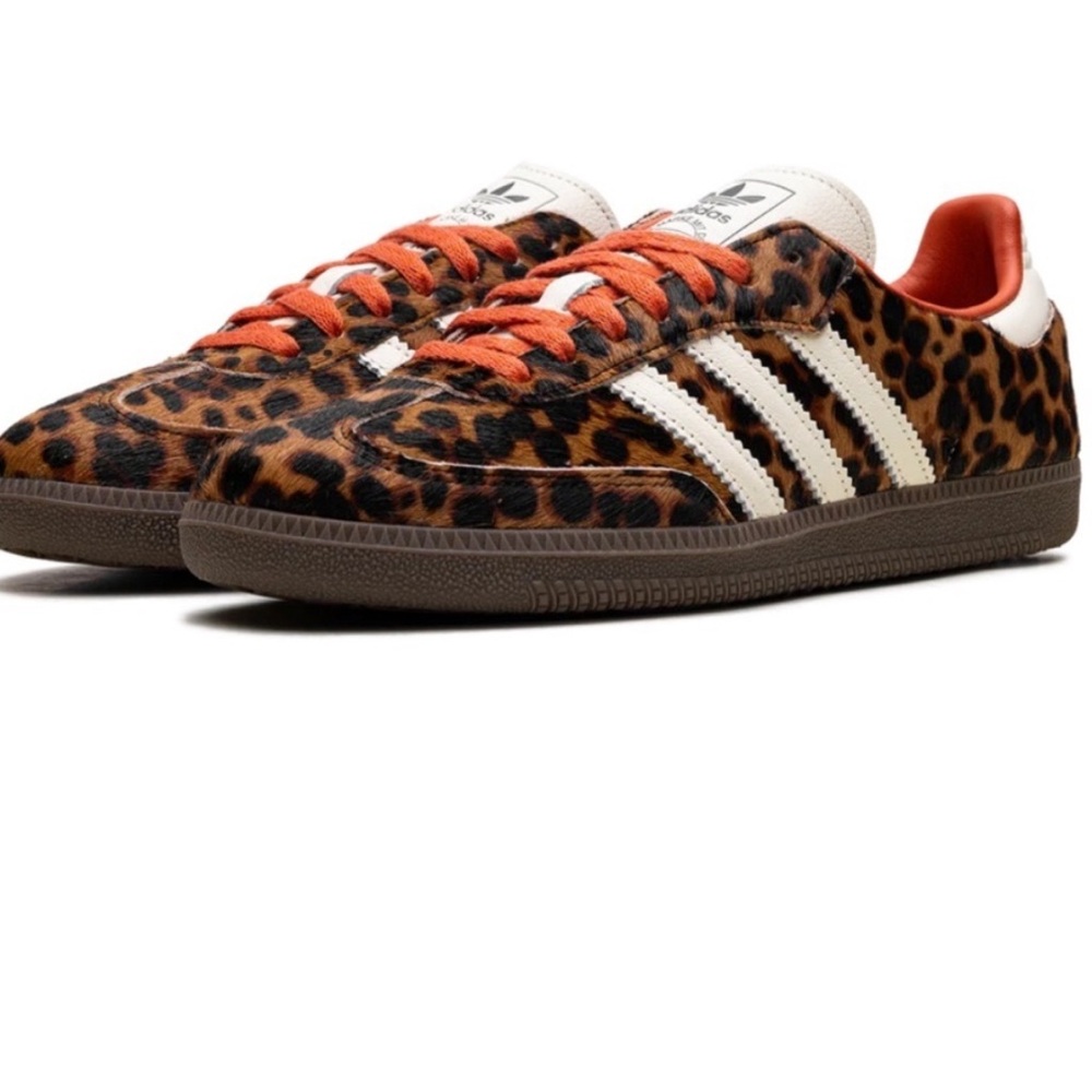 Leopard print Sambas size 7.5 women’s